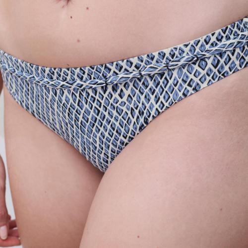 Femilet Badmode Tidra blau/print bikini slip