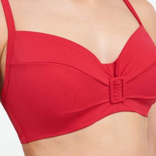 Femilet Badmode Rivero rot unwattierter bikini bh