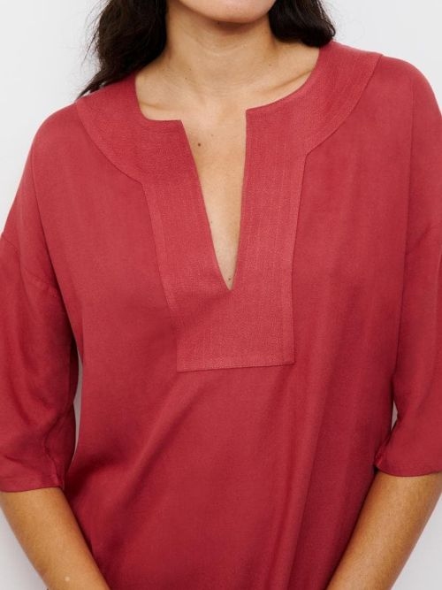 Chantelle Badmode Feels rot tunika