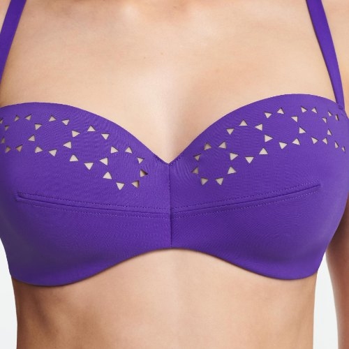 Chantelle Badmode Pure Solar violett gemoldefer bikini bh
