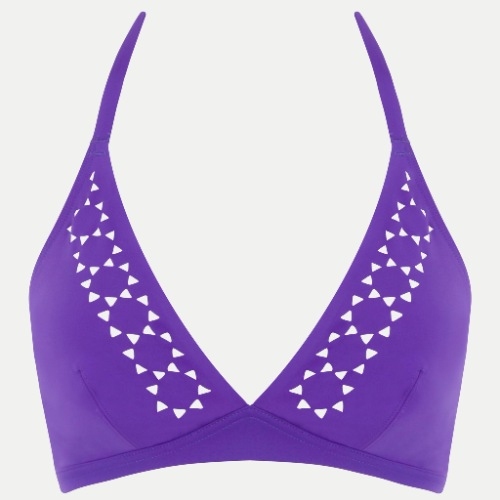 Chantelle Badmode Pure Solar violett unwattierter bikini bh