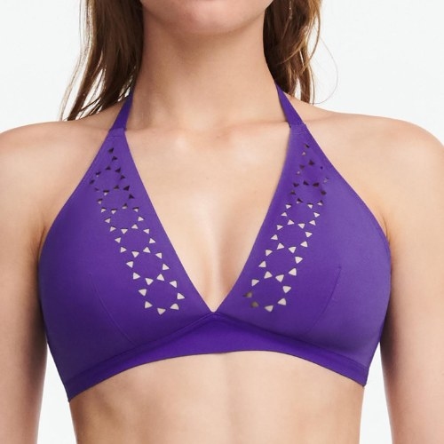 Chantelle Badmode Pure Solar violett unwattierter bikini bh