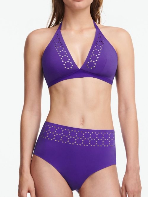 Chantelle Badmode Pure Solar violett unwattierter bikini bh