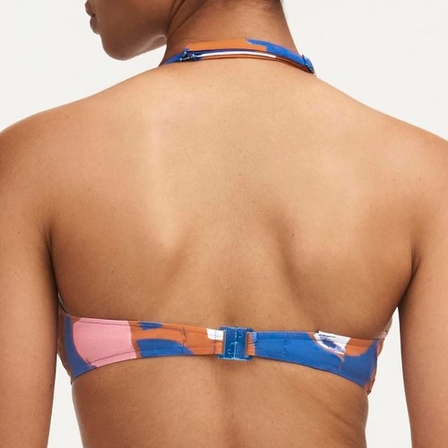 Chantelle Badmode Tribe blau/print unwattierter bikini bh