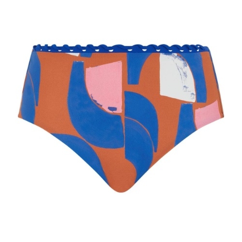 Chantelle Badmode Tribe blau/print bikini slip