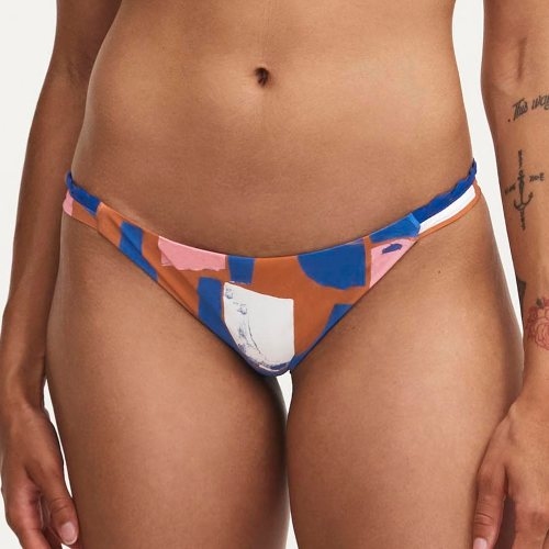 Chantelle Badmode Tribe blau/print bikini slip