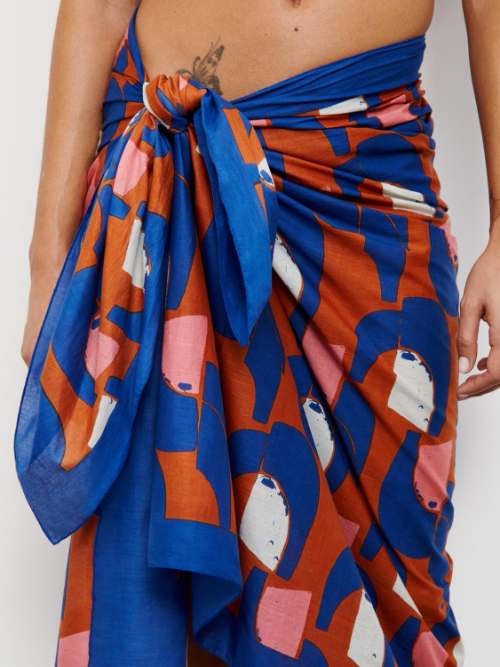 Chantelle Badmode Tribe blau/print strandkleidung