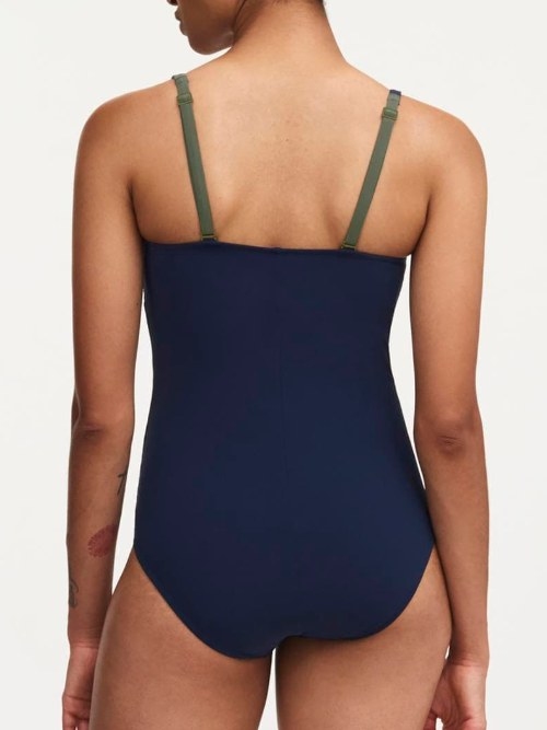 Chantelle Badmode Aura blau/grün vorgeformter bh