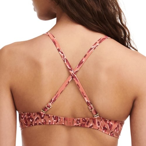 Chantelle Badmode EOS orange gemoldefer bikini bh