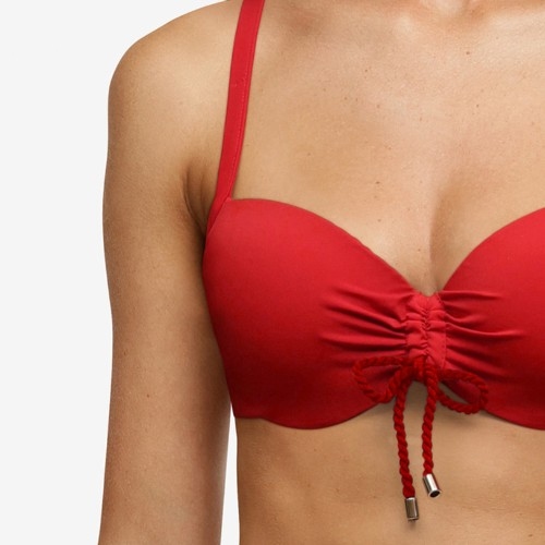 Chantelle Badmode Inspire rot gemoldefer bikini bh