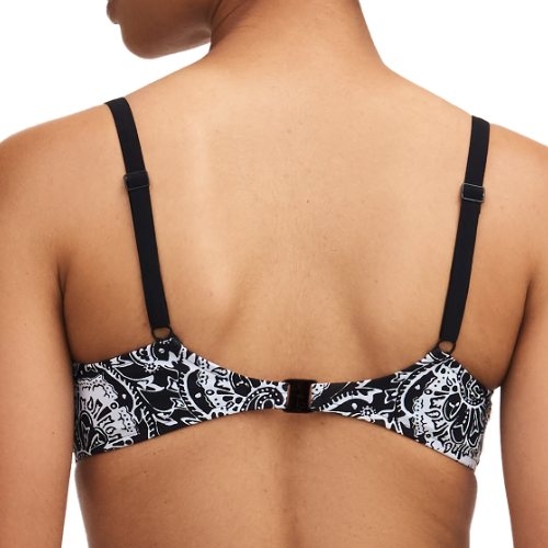 Chantelle Badmode Flowers schwarz/weiß unwattierter bikini bh