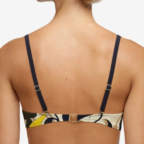 Chantelle Badmode Flowers navy-blau/print push up bikini bh