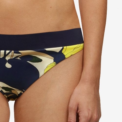 Chantelle Badmode Flowers navy-blau/print bikini slip
