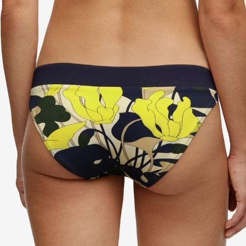 Chantelle Badmode Flowers navy-blau/print bikini slip