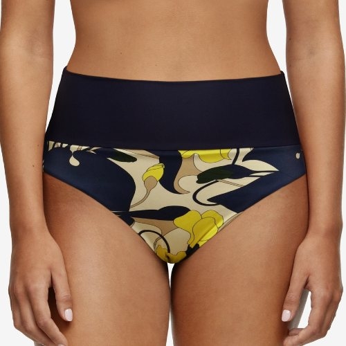 Chantelle Badmode Flowers navy-blau/print bikini slip