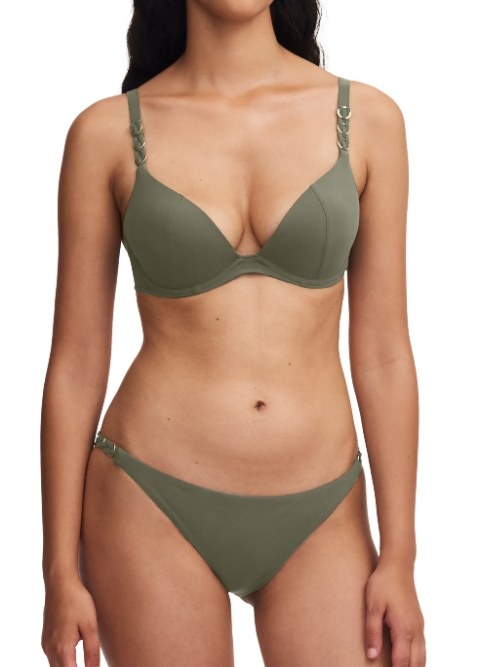 Chantelle Badmode Emblem khaki vorgeformter bh