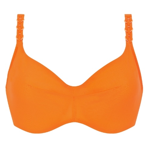 Chantelle Badmode Emblem orange vorgeformter bh
