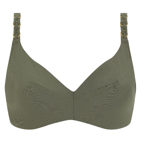 Chantelle Badmode Emblem khaki vorgeformter bh