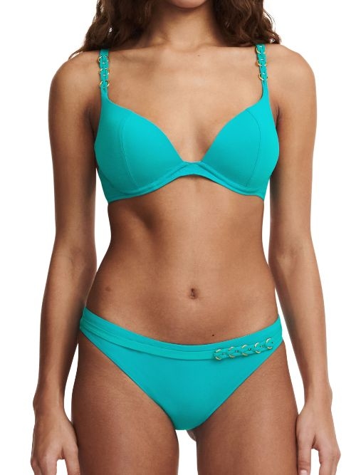 Chantelle Badmode Emblem blau bikini slip