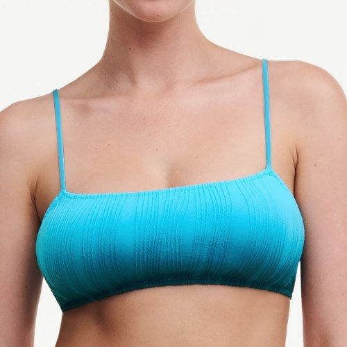 Chantelle Badmode Swim One blau unwattierter bikini bh