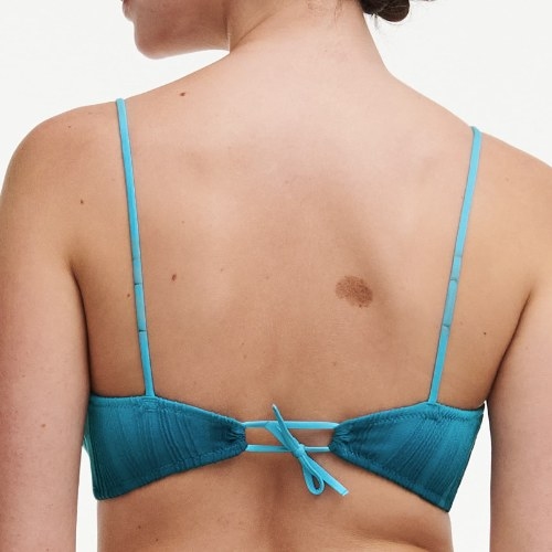 Chantelle Badmode Swim One blau unwattierter bikini bh