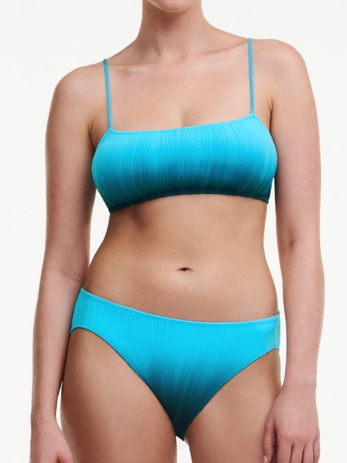 Chantelle Badmode Swim One blau unwattierter bikini bh
