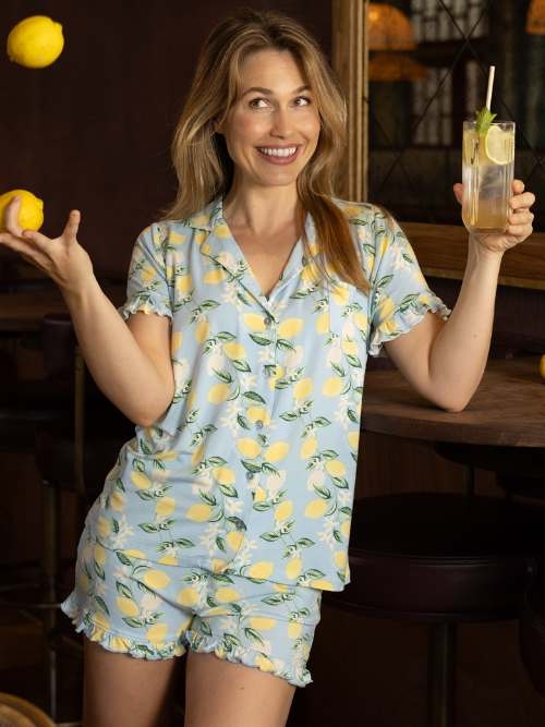 Charlie Choe Amalfi Coast blau schlafshirt