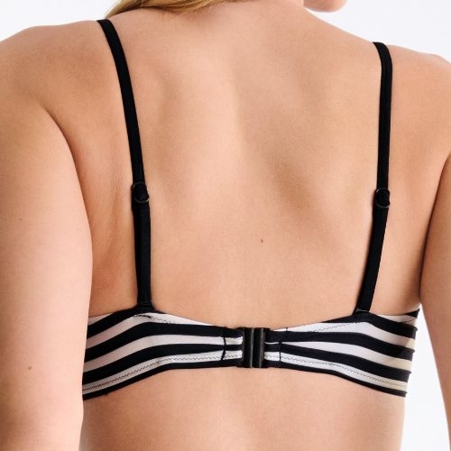 Lisca Bademode Bondi Beach schwarz/weiß gemoldefer bikini bh