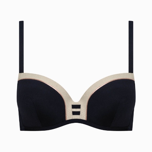 Lisca Bademode Sydney schwarz gemoldefer bikini bh