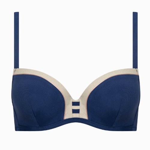 Lisca Bademode Sydney navy-blau gemoldefer bikini bh