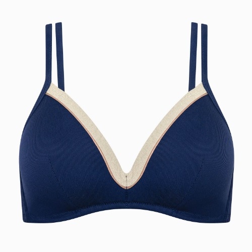 Lisca Bademode Sydney navy-blau gemoldefer bikini bh
