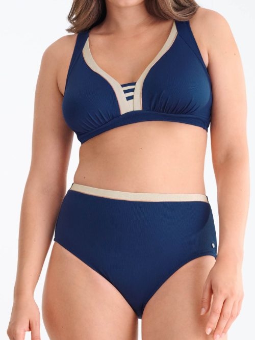 Lisca Bademode Sydney navy-blau bikini slip