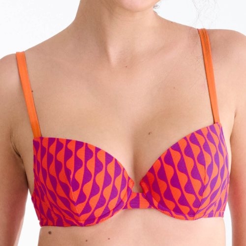 Lisca Bademode Aruba orange gemoldefer bikini bh