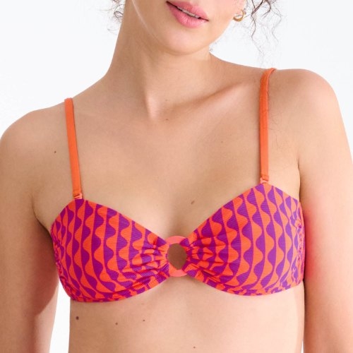Lisca Bademode Aruba orange gemoldefer bikini bh