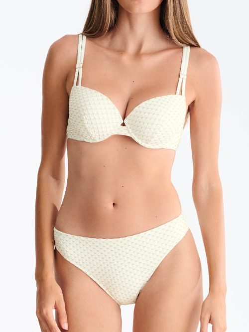 Lisca Bademode Egypt cremefarbig gemoldefer bikini bh