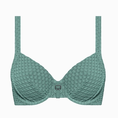 Lisca Bademode Egypt blau unwattierter bikini bh