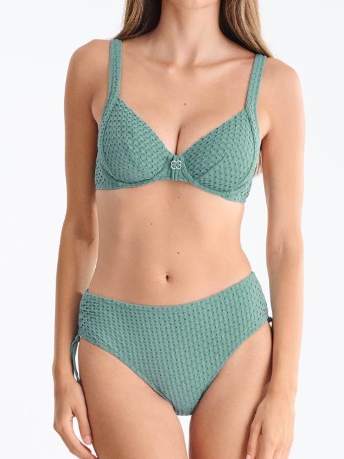 Lisca Bademode Egypt blau unwattierter bikini bh