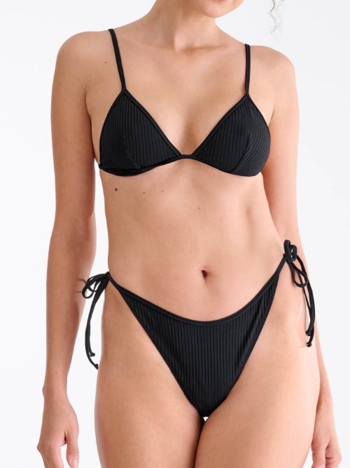 Lisca Bademode Florida schwarz unwattierter bikini bh