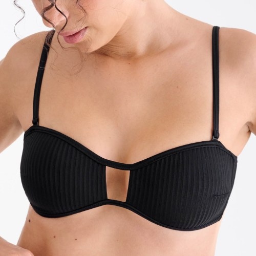 Lisca Bademode Florida schwarz gemoldefer bikini bh