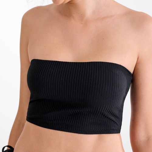 Lisca Bademode Florida schwarz unwattierter bikini bh