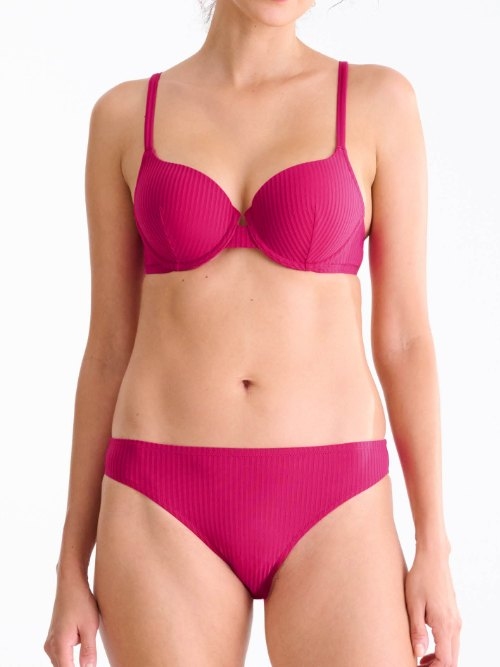 Lisca Bademode Florida cyclamen rosa bikini slip