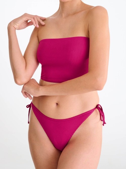Lisca Bademode Florida cyclamen rosa bikini slip