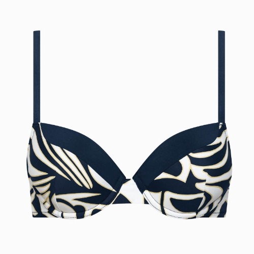 Lisca Bademode Gold Coast navy-blau gemoldefer bikini bh