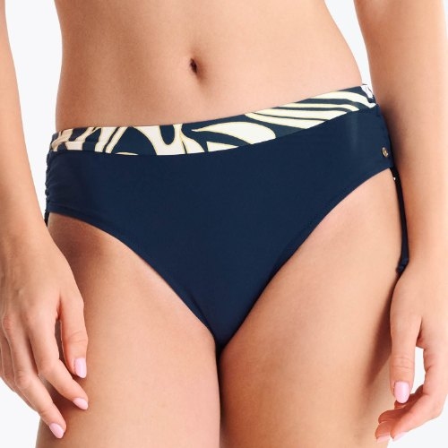 Lisca Bademode Gold Coast navy-blau bikini slip