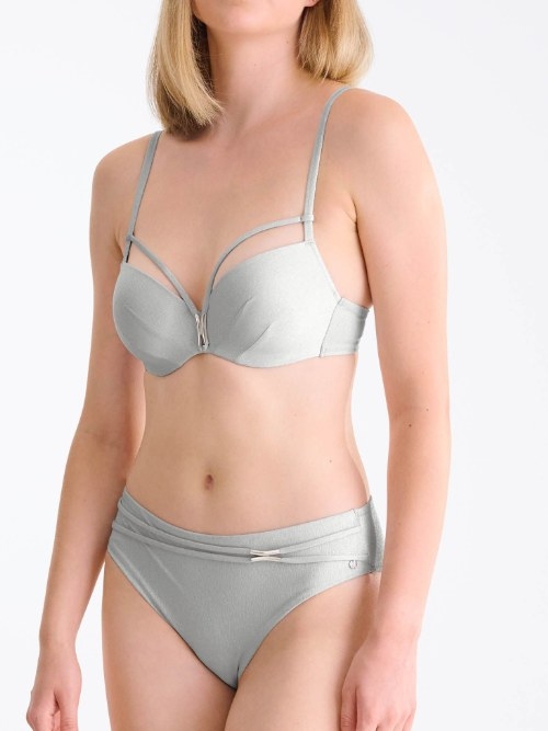 Lisca Bademode Blue Lagoon silber gemoldefer bikini bh