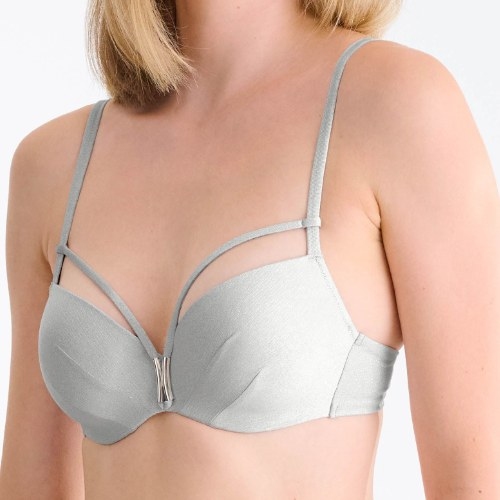 Lisca Bademode Blue Lagoon silber gemoldefer bikini bh