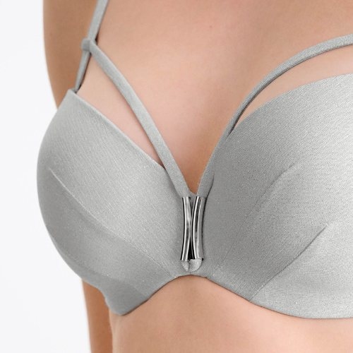 Lisca Bademode Blue Lagoon silber gemoldefer bikini bh