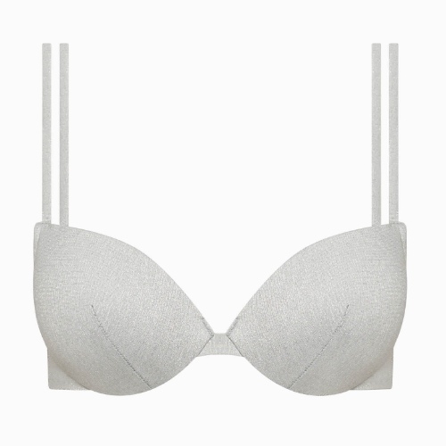 Lisca Bademode Blue Lagoon silber push up bikini bh