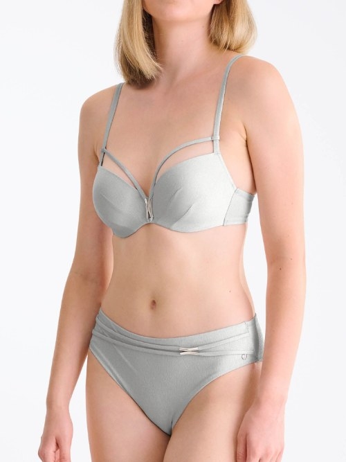 Lisca Bademode Blue Lagoon silber bikini slip