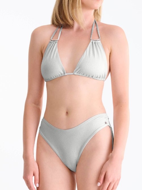 Lisca Bademode Blue Lagoon silber bikini slip